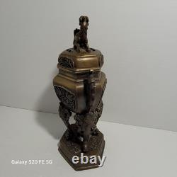 Brule Parfum Bronze Ancien Chine Asie XIXÈME