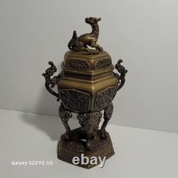 Brule Parfum Bronze Ancien Chine Asie XIXÈME