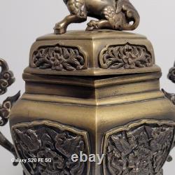 Brule Parfum Bronze Ancien Chine Asie XIXÈME