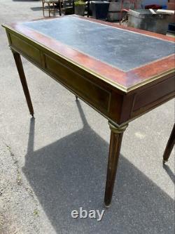 Bureau Louis XVI Acajou Bronze XVIII-XIXeme Empire Restauration Napoléon III
