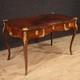 Bureau Ancien époque Napoléon Iii Meuble Bronze 19ème Siècle Table