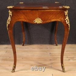 Bureau ancien époque Napoléon III meuble bronze 19ème siècle table