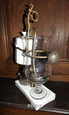 CAFETIERE A BALANCIER DEPRESSION NAPOLEON III XIXème système GADET