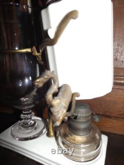 CAFETIERE A BALANCIER DEPRESSION NAPOLEON III XIXème système GADET