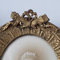 Cadre Bronze Baronne Corvisart XIXè Nobility Bronze Frame 19thC