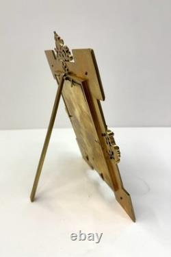 Cadre Porte Photos Bronze doré et Email Cloisonné Napoléon III Barbedienne