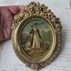 Cadre En Bronze Napol&eacute;on Iii Xix&egrave; Jeune Femme Du Tyrol Alpes
