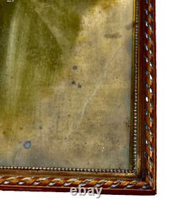 Cadre porte photo ancien bronze laiton napoléon III N°14 taille XXL
