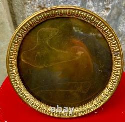 Cadre porte photo ancien bronze laiton napoléon III N°15