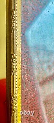 Cadre porte photo ancien bronze ou laiton napoléon III 19 èmes SIÈCLES N°7