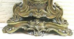 Cartel Pendule Louis XV Bronze Dore Japy Levassort Paris Epoque Napoleon III 19e