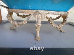 Centre de table porcelaine de Sèvres et monture bronze 1845 château des Tuilerie