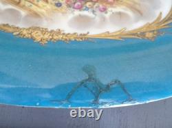 Centre de table porcelaine de Sèvres et monture bronze 1845 château des Tuilerie