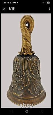 Cloche Bronze XIX Eme Era Louis XVI Napoleon III Rocaille