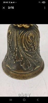 Cloche Bronze XIX Eme Era Louis XVI Napoleon III Rocaille