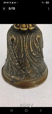 Cloche Bronze XIX Eme Era Louis XVI Napoleon III Rocaille