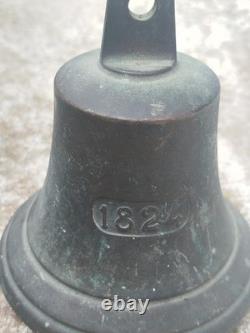 Cloche En Bronze Marine 1824