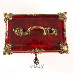 Coffret à Bijoux Ancien Napoléon III France XIXe-XXe Siècle Original