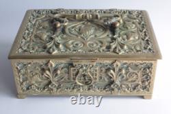 Coffret à bijoux bronze néo-Renaissance Napoléon III (73172)