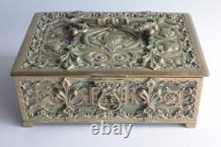 Coffret à bijoux bronze néo-Renaissance Napoléon III (73172)