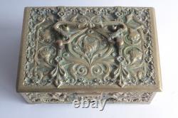 Coffret à bijoux bronze néo-Renaissance Napoléon III (73172)