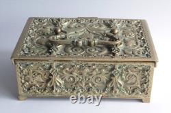 Coffret à bijoux bronze néo-Renaissance Napoléon III (73172)