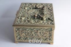 Coffret à bijoux bronze néo-Renaissance Napoléon III (73172)