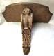 Console D'applique Ancienne /bois Sculpt&eacute; Dor&eacute; /style Napol&eacute;on Iii