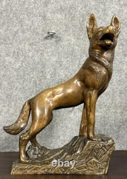 D'après Louis Albert CARVIN (1875-1951) Sculpture en bronze époque Napoléon III