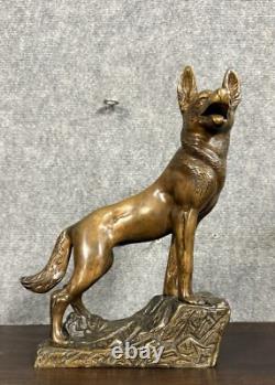D'après Louis-Albert CARVIN (1875-1951) Sculture en bronze époque Napoléon III