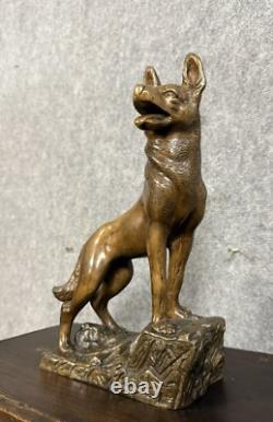 D'après Louis-Albert CARVIN (1875-1951) Sculture en bronze époque Napoléon III