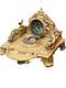 Encrier 19ieme Bronze Inkwell Style Empire