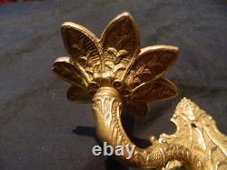 Élégante applique murale ancienne en bronze époque Napoléon III (1850/80)