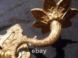 Élégante applique murale ancienne en bronze époque Napoléon III (1850/80)
