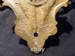 Élégante applique murale ancienne en bronze époque Napoléon III (1850/80)