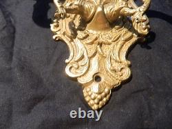 Élégante applique murale ancienne en bronze époque Napoléon III (1850/80)