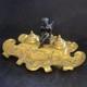 Encrier Louis Xv Bronze Dor&eacute; Ch&eacute;rubin Angelot Napol&eacute;on Iii Inkwell Xix&egrave;me