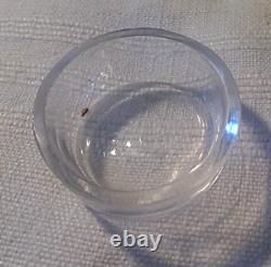 Encrier Rond En Marbre Vert Et Bronze Complet De Style Nap III Complet