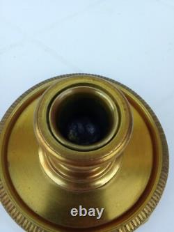 Encrier Style Empire En Bronze Doré Époque Napoléon III XIXe