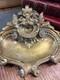 Encrier & Vide Poche Grotesque Bronze Doré Napoléon Iii Chimere & Inkwell