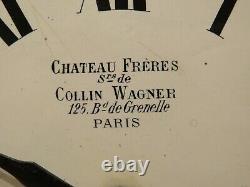 Etrange Pendule Bronze/laiton A Identifier Chateau Freres Collin Wagner Info