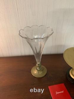 Florisole himalayenne Napoléon III Bronze attribué Baccarat (prix des 3)