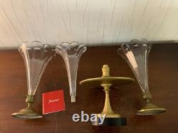 Florisole himalayenne Napoléon III Bronze attribué Baccarat (prix des 3)