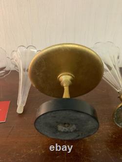 Florisole himalayenne Napoléon III Bronze attribué Baccarat (prix des 3)