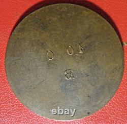 France. Epreuve, essai uniface, 10 centimes Napoléon III 1861 E revers. SUP/FDC