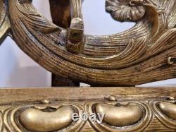 France Garniture de cheminée en 3 pièces bronze massif H. 54 / L. 110 cm XIX