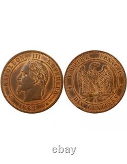 France Napoléon III 10 Centimes 1863 A Paris