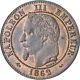 France, Napoleon Iii, 2 Centimes, 1862, Bordeaux, Sup+, Bronze, Gadoury104