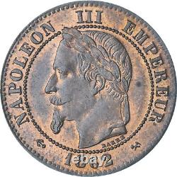 France, Napoleon III, 2 Centimes, 1862, Bordeaux, SUP+, Bronze, Gadoury104