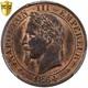 France, Napoléon Iii, 5 Centimes, 1864, Paris, Bronze, Pcgs, Ms64rb